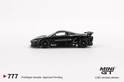 Mini GT 1:64 McLaren 720S LB★Works – Black (Preorder)