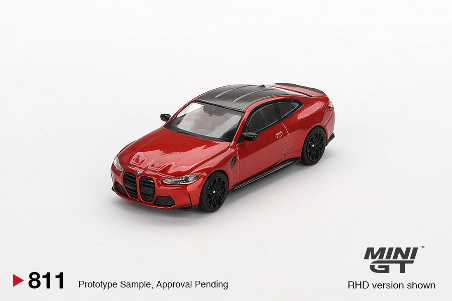 Mini GT 1:64 BMW M4 Competition (G82) Sakhir Orange LHD