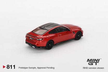 Mini GT 1:64 BMW M4 Competition (G82) Sakhir Orange LHD