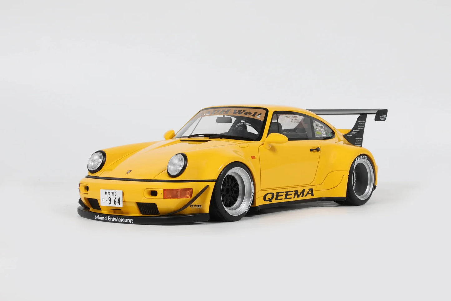 GT Spirit 1:18 RWB QEEMA Yellow 2024 GT492 (Preorder)