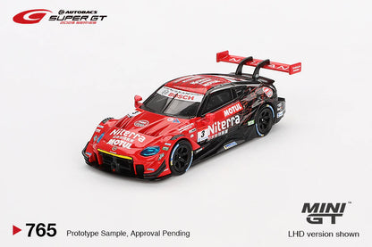 Mini GT 1:64 Japan Exclusive Nissan Z GT500 #3 “Niterra MOTUL Z” NDDP RACING 2023 SUPER GT SERIES Series MGT00765-BL
