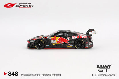 Mini GT 1:64 Japan Exclusive Honda NSX-GT “Type S” GT500 #16 “Red Bull MOTUL MUGEN NSX-GT” TEAM Red Bull MUGEN 2022 SUPER GT Series MGT00848-BL