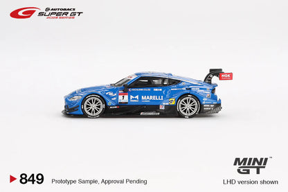 Mini GT 1:64 Japan Exclusive Nissan Z GT500 #1 “MARELLI IMPUL Z” TEAM IMPUL 2023 SUPER GT Series MGT00849-BL