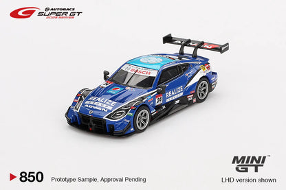 Mini GT 1:64 Japan Exclusive Nissan Z GT500 #24 “REALIZE CORPORTATION ADVAN Z” KONDO RACING 2023 SUPER GT Series (Preorder)