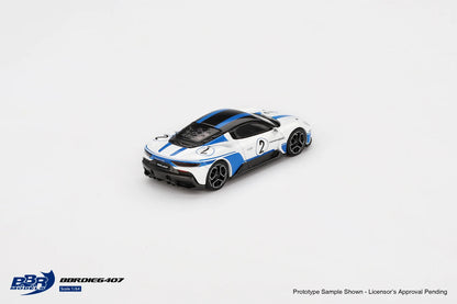 BBR Models 1:64 Maserati MC20 #2 Maserati Performance Experience – White – Limited Edition