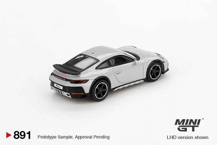 Mini GT 1:64 Porsche 911 Dakar – Ice Gray Metallic MGT00891-BL