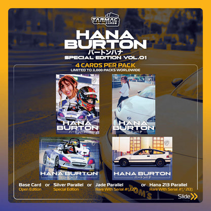 Tarmac Cards Hana Burton Special Edition Vol.01 TC-HA-01