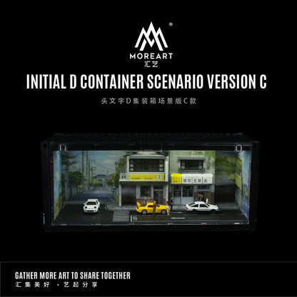 MoreArt 1:64 Initial D Container Scenario Version C Diorama