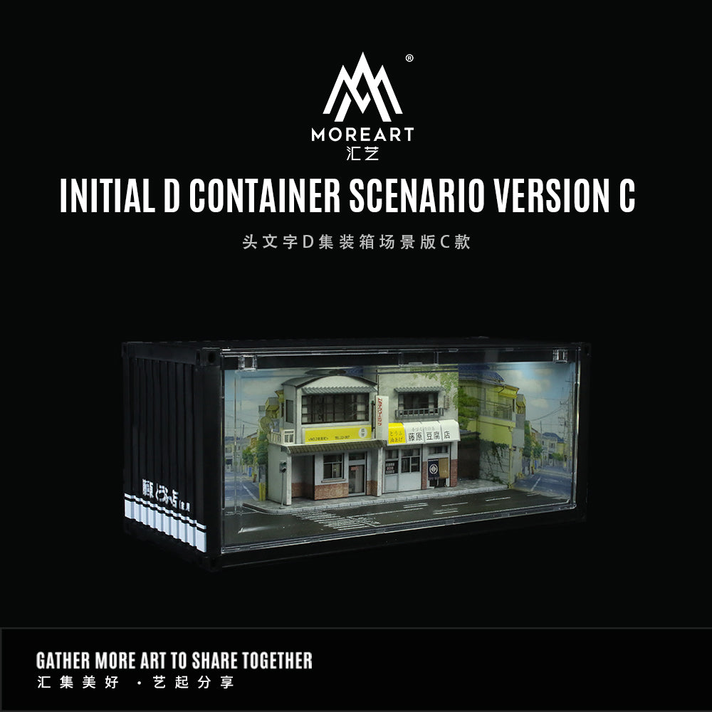 MoreArt 1:64 Initial D Container Scenario Version C Diorama