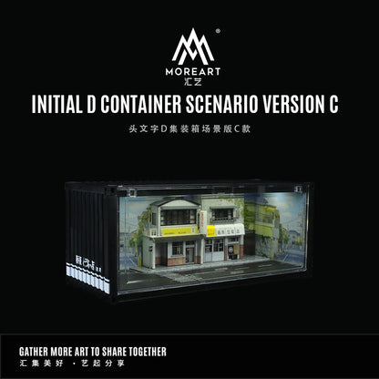 MoreArt 1:64 Initial D Container Scenario Version C Diorama