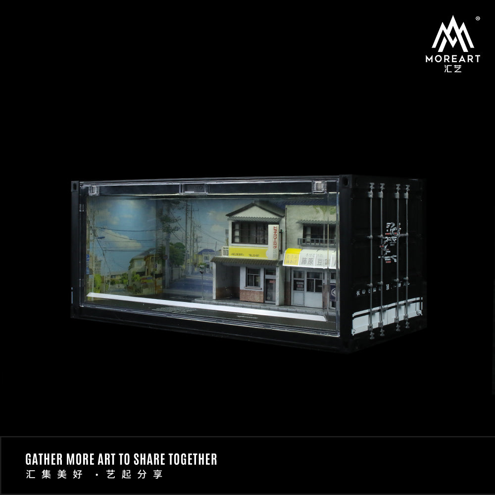 MoreArt 1:64 Initial D Container Scenario Version C Diorama