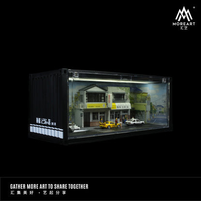 MoreArt 1:64 Initial D Container Scenario Version C Diorama