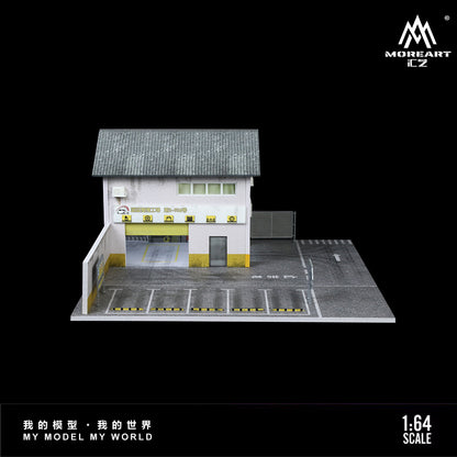 MoreArt 1:64 Morimoto Factory Scene Model Diorama MO936412