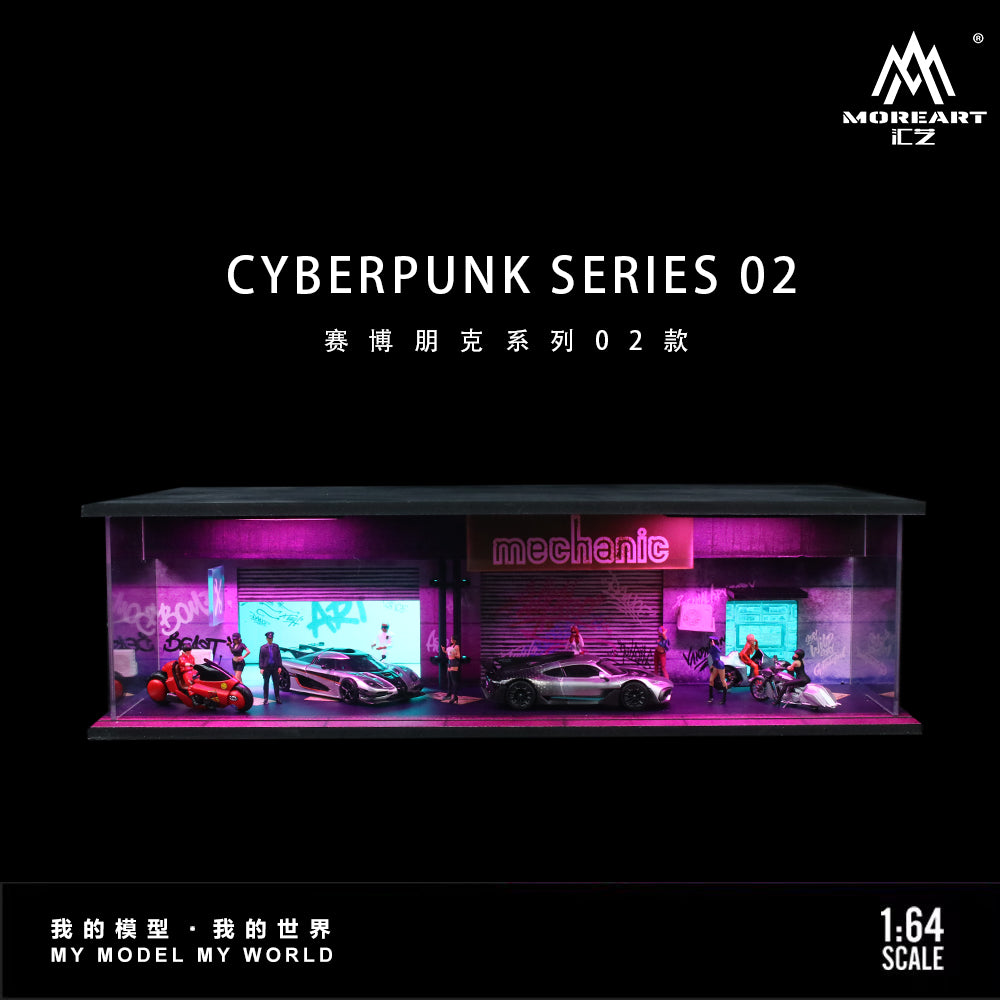 MoreArt 1:64 Cyberpunk Series 02 Diorama