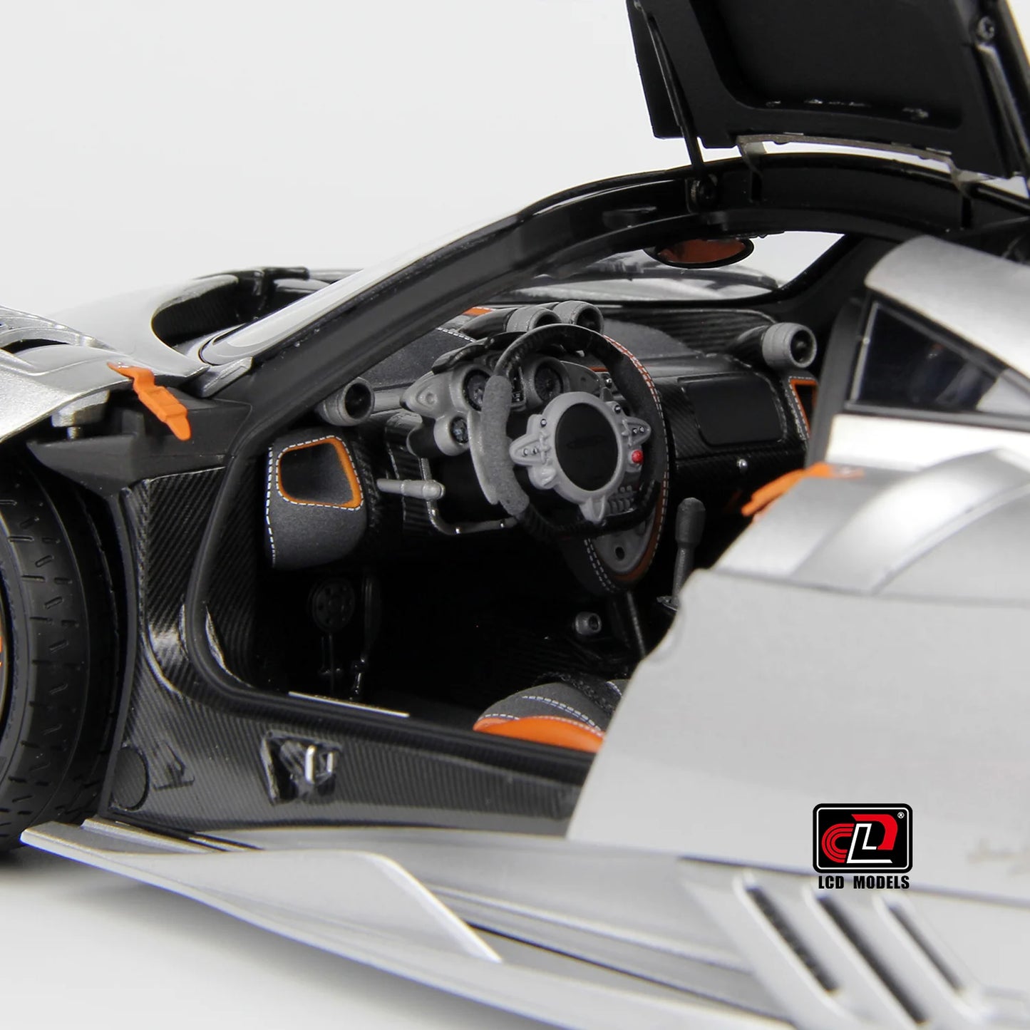 LCD 1:18 Pagani Imola Silver Diecast (Preorder)