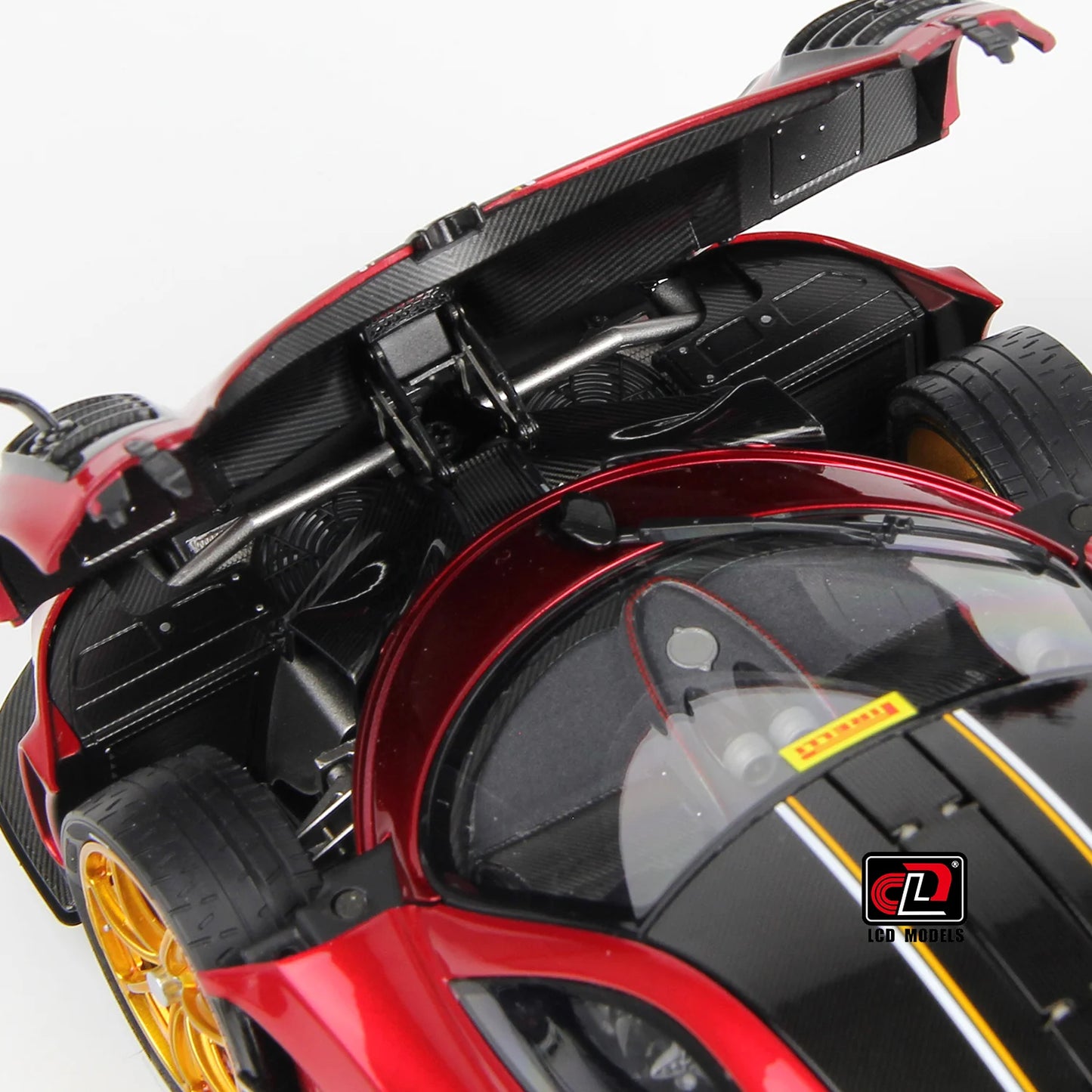 LCD 1:18 Pagani Imola Red Diecast (Preorder)