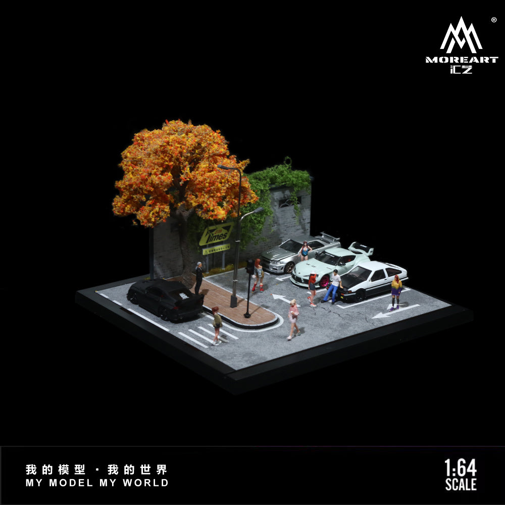 MoreArt 1:64 Street Scene Assembly Series 03 Diorama MO960203