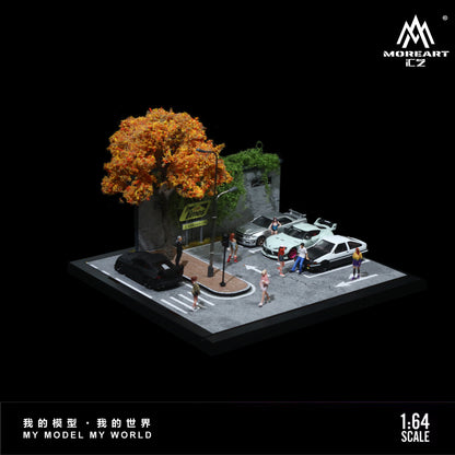 MoreArt 1:64 Street Scene Assembly Series 03 Diorama MO960203