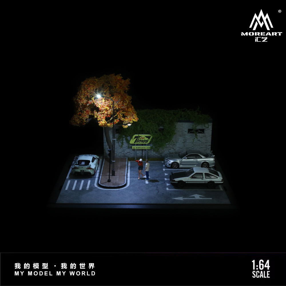 MoreArt 1:64 Street Scene Assembly Series 03 Diorama MO960203