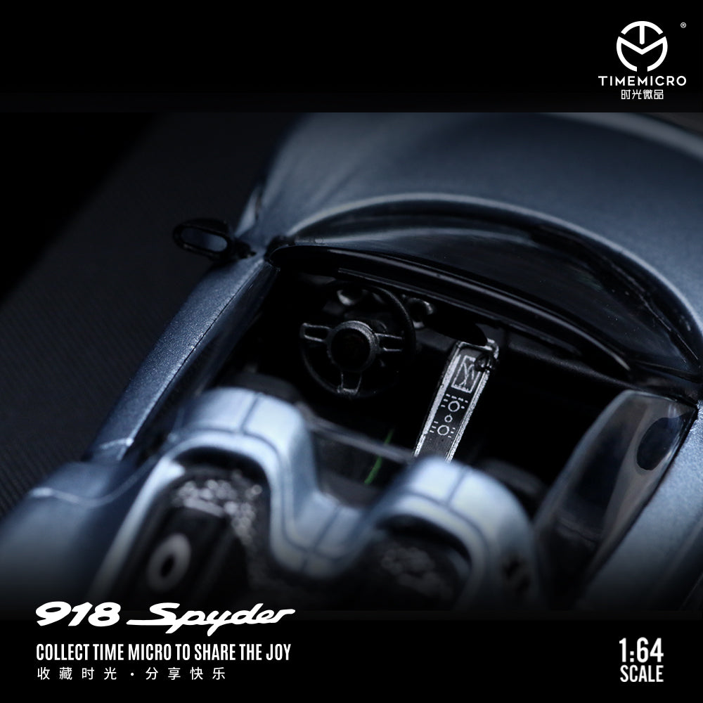 Time Micro 1:64 Porsche 918 Spyder (2 Colors)