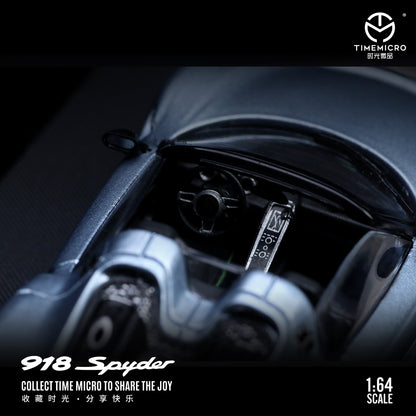 Time Micro 1:64 Porsche 918 Spyder (2 Colors)