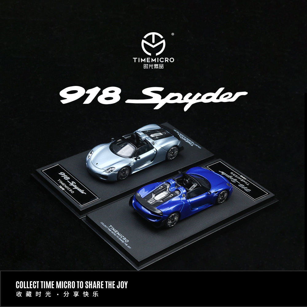 Time Micro 1:64 Porsche 918 Spyder (2 Colors)