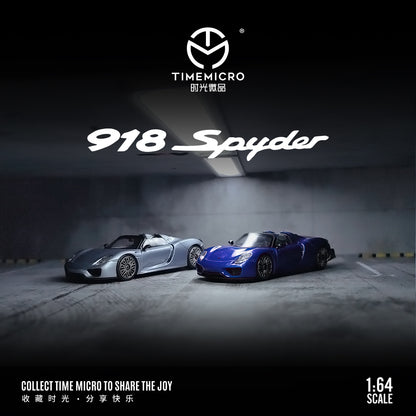 Time Micro 1:64 Porsche 918 Spyder (2 Colors)