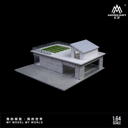 MoreArt 1:64 Sunroom Scene Model Diorama