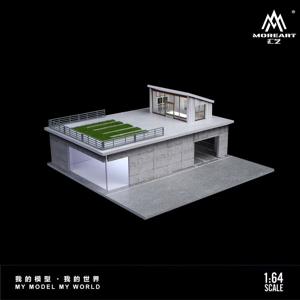 MoreArt 1:64 Sunroom Scene Model Diorama