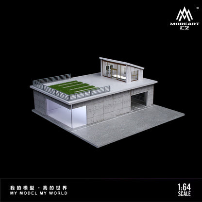 MoreArt 1:64 Sunroom Scene Model Diorama