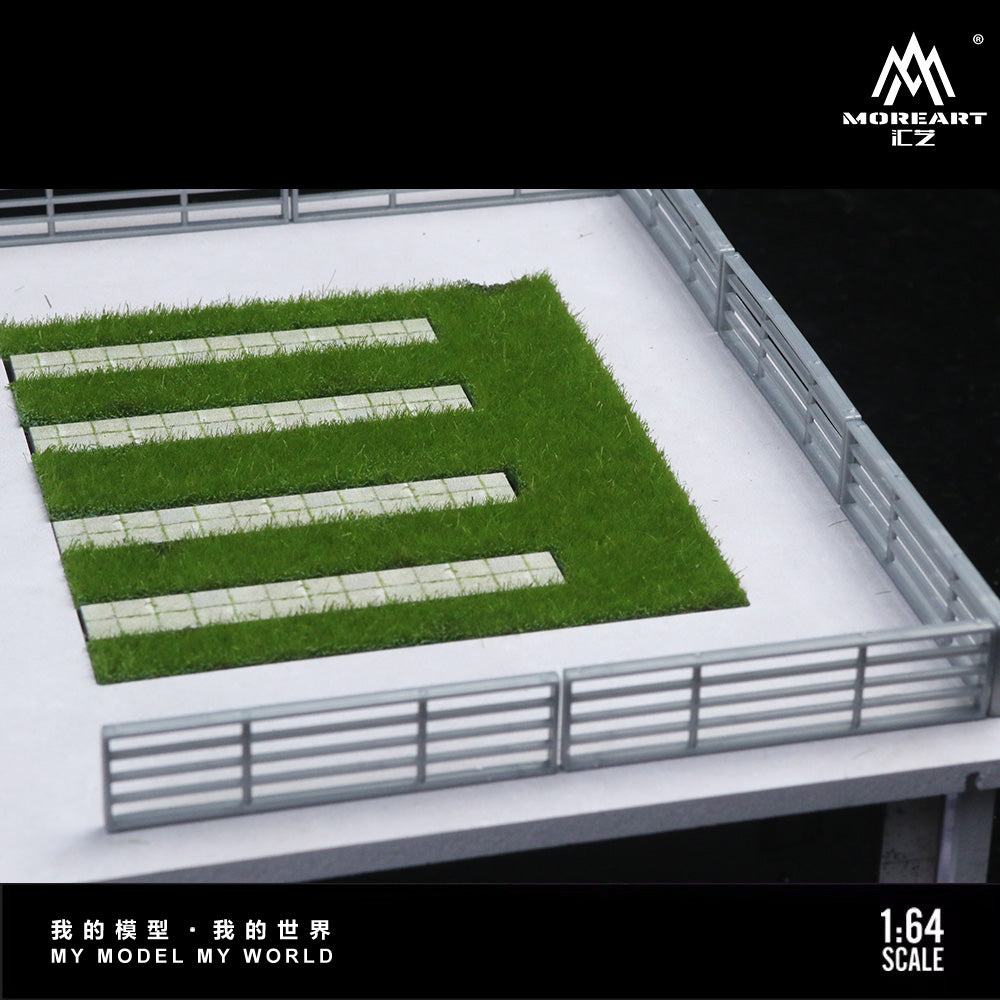 MoreArt 1:64 Sunroom Scene Model Diorama