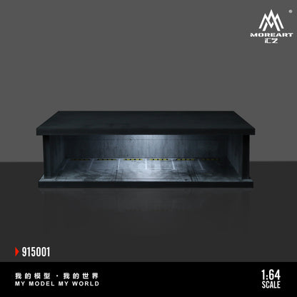 MoreArt 1:64 Underground Parking Garage Scene Diorama