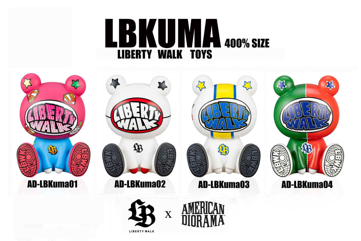 American Diorama Liberty Walk LB Kuma 400% - Kenmeri Style AD-LBKuma01