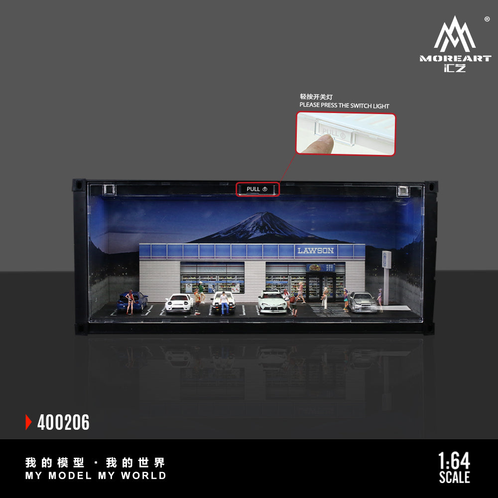 MoreArt 1:64 Container Lawson Supermarket Scene Diorama MO400206 (Preorder)