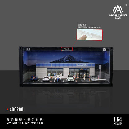 MoreArt 1:64 Container Lawson Supermarket Scene Diorama MO400206 (Preorder)