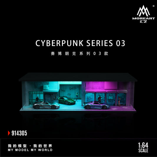 MoreArt 1:64 Cyberpunk Series 03 Diorama MO914305 (Preorder)