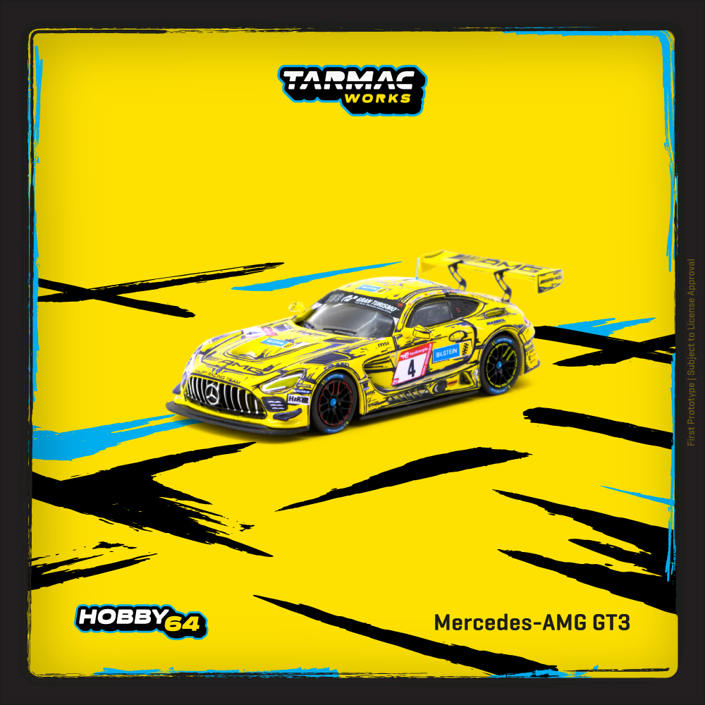 Tarmac Works 1:64 Mercedes-AMG GT3 Nürburgring 24h 2023 T64-062-23NUR04 (Preorder)