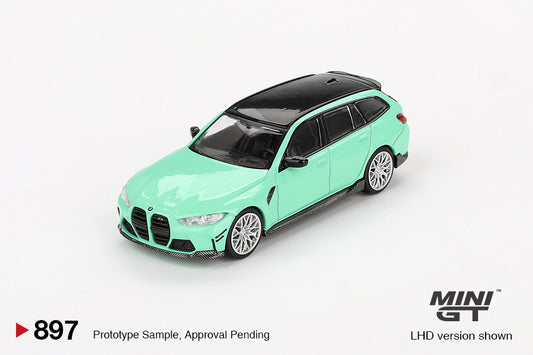 Mini GT 1:64 BMW M3 M Performance Touring Mint Green MGT00897-CH (Preorder)