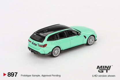 Mini GT 1:64 BMW M3 M Performance Touring Mint Green MGT00897-CH (Preorder)