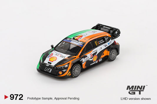 Mini GT 1:64 Hyundai i20 N Rally1 #11 2023 Rally Croatia Power Stage Winner MGT00972-CH (Preorder)