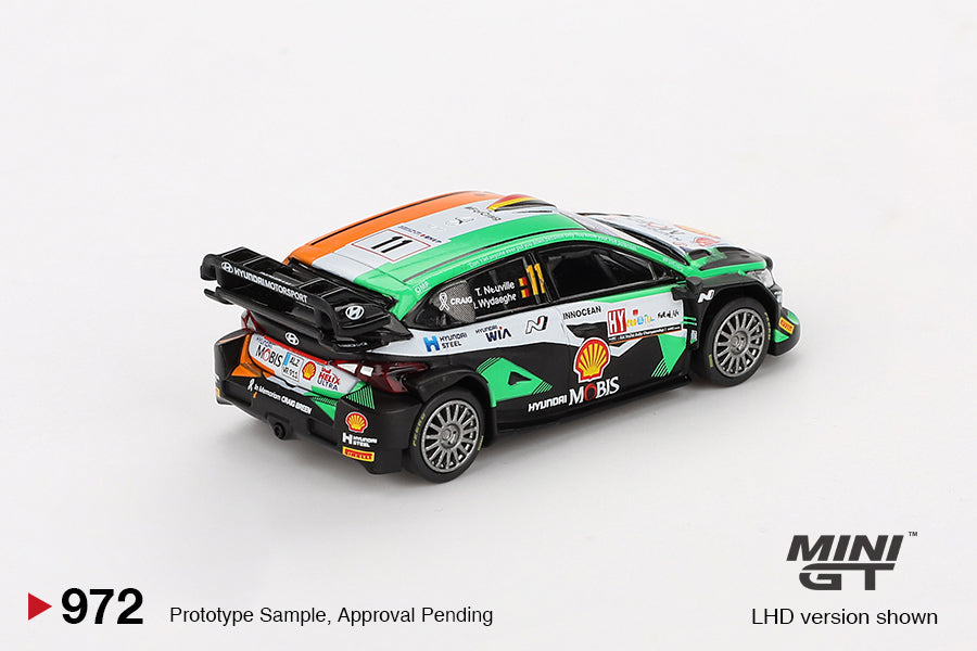 Mini GT 1:64 Hyundai i20 N Rally1 #11 2023 Rally Croatia Power Stage Winner MGT00972-CH (Preorder)