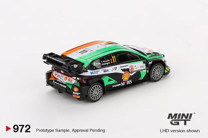 Mini GT 1:64 Hyundai i20 N Rally1 #11 2023 Rally Croatia Power Stage Winner MGT00972-CH (Preorder)