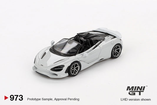 Mini GT 1:64 McLaren 750S Spider – Cirrus Grey MGT00973-CH (Preorder)