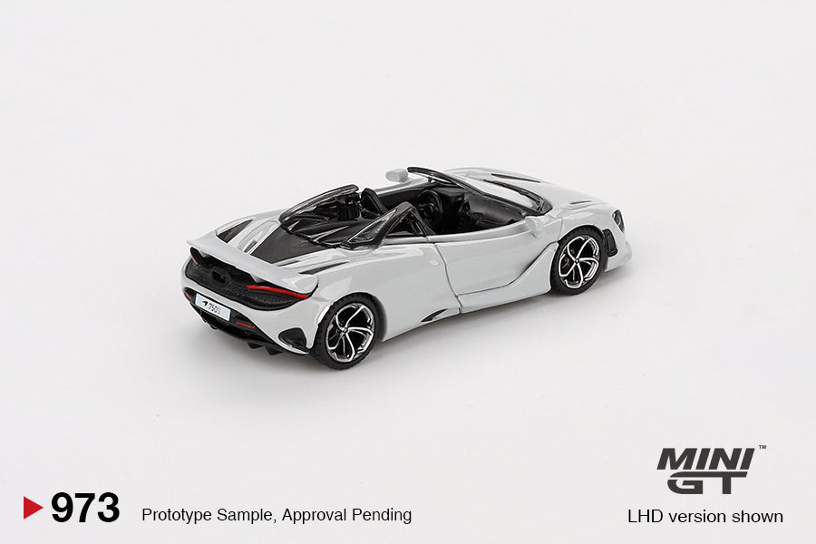 Mini GT 1:64 McLaren 750S Spider – Cirrus Grey MGT00973-CH (Preorder)