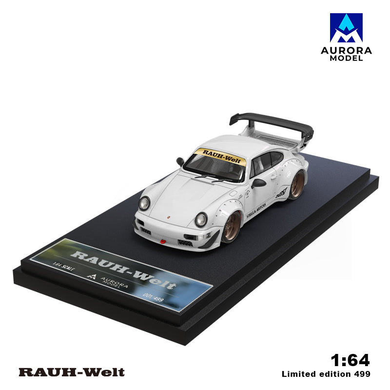 Aurora Model 1:64 Porsche RWB 964 (No Doll) AM640875/AM640874 [2 Colors]
