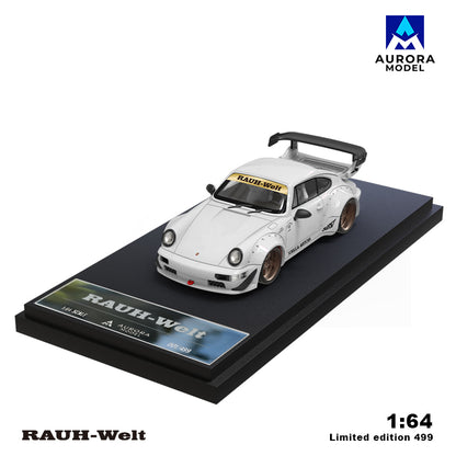 Aurora Model 1:64 Porsche RWB 964 (No Doll) AM640875/AM640874 [2 Colors]