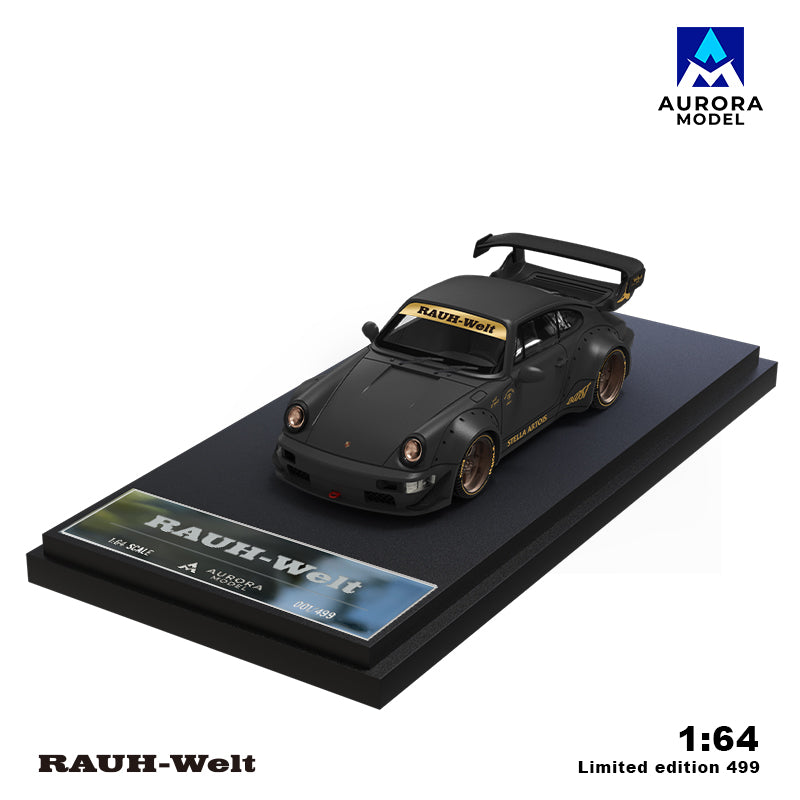 Aurora Model 1:64 Porsche RWB 964 (No Doll) AM640875/AM640874 [2 Colors]