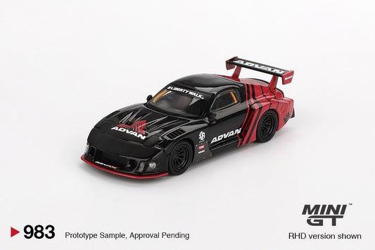 Mini GT 1:64 Mazda RX-7 LB-Super Silhouette Advan MGT00983-CH (Preorder)