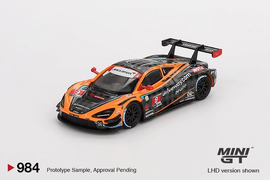 Mini GT 1:64  McLaren 720S GT3 Evo Pfaff Motorsports 2024 IMSA Daytona 24 Hrs MGT00984-CH (Preorder)