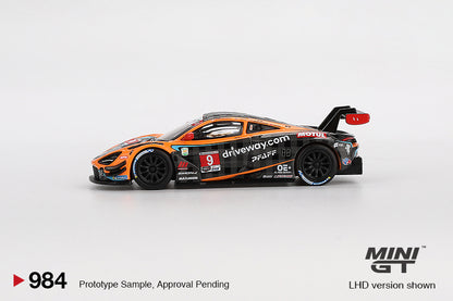 Mini GT 1:64  McLaren 720S GT3 Evo Pfaff Motorsports 2024 IMSA Daytona 24 Hrs MGT00984-CH (Preorder)